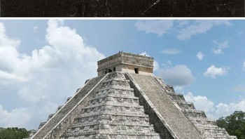 Chichen Itza 1892 dan sekarang. Foto: Bored Panda