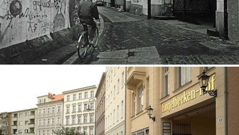 Berlin di 1985 vs 2018. Foto: Bored Panda