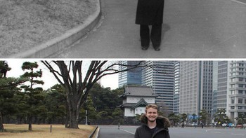 Tokyo 1947 dan sekarang. Foto: Bored Panda