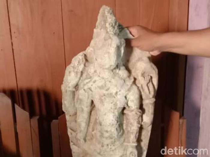 Penemuan arca di Grobogan, Sabtu (12/9/2020).