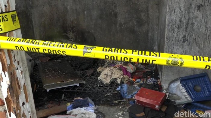 Pria Bakar Rumah Janda di Banjar