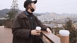 10 Potret Kulineran RapMon BTS yang Hobi Ngopi