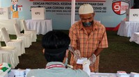 Simulasi ini dilaksanakan dengan tujuan untuk memberikan pembelajaran kepada pemilih dalam melaksanakan pemungutan suara Pilkada Serentak 2020 ditengah pandemi COVID-19.