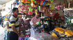 Tempat Baru Pedagang Pasar Gembrong yang Sepi Pembeli