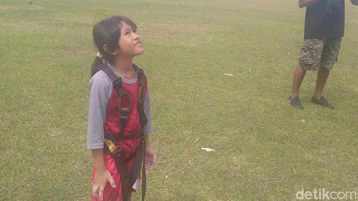 Adelia Spiderman Cilik asal Pekalongan kini dilatih panjat tebing
