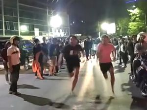 Bubarkan Balap Lari Liar di Jalanan, Satpol PP Kota Semarang Ajak Lucy