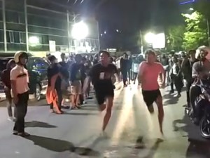 Bubarkan Balap Lari Liar di Jalanan, Satpol PP Kota Semarang Ajak Lucy
