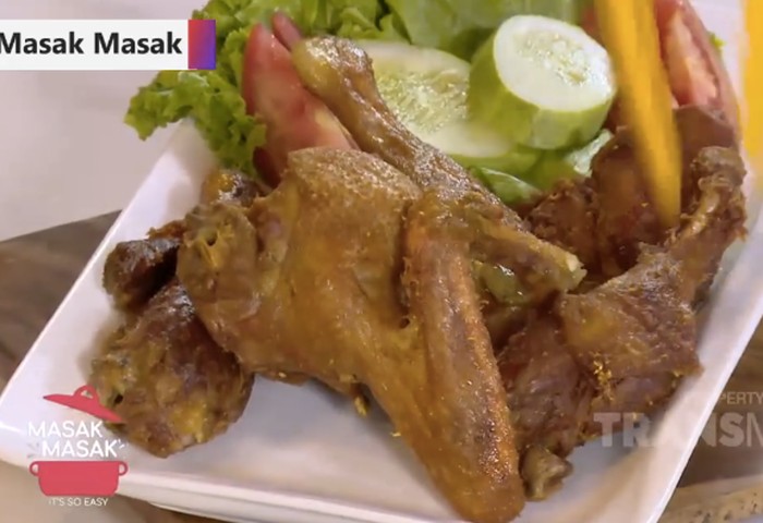 Masak Masak Bebek Goreng Sambal Hijau