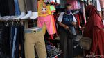 Suasana di JPM Tanah Abang H-1 Jelang Jakarta PSBB Total