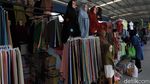 Suasana di JPM Tanah Abang H-1 Jelang Jakarta PSBB Total