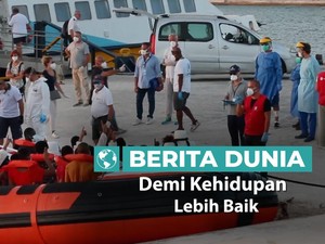 Berita Dunia: Bertaruh Nyawa Arungi Samudera Atlantik