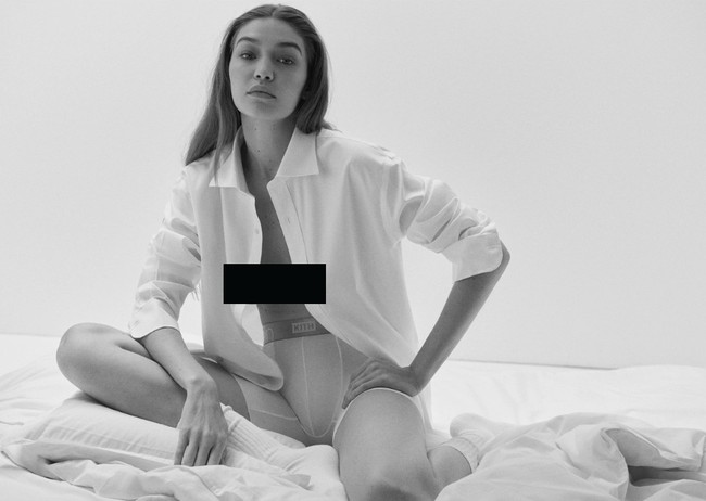 Koleksi underwear hasil kolaborasi Calvin Klein dan Kith memang lebih menonjolkan gaya maskulin dan boyish. Meskipun diperuntukkan bagi wanita. Foto: Dok. Calvin Klein