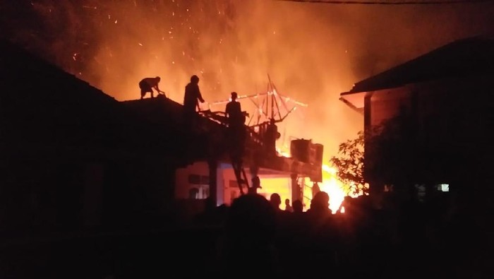 Kebakaran di Cianjur