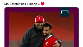 Mo Salah adalah pemain Liverpool pertama yang mencetak hattrick di pembukaan Liga Inggris setelah tahun 1988. Foto: istimewa