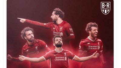 Tiga Gol Mo Salah Bikin Netizen Terperangah