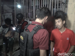 Tabrak Motor Polisi Usai Mabuk, 2 Pemuda Makassar Diamankan