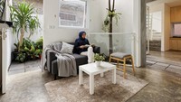 Dari keterangan yang ada di website resmi Delution, rumah The Twins dibangun pada lahan seluas 70 meter persegi dengan luas bangunan 73 meter persegi. Istimewa/Dok. Fernando Gomulya via Delution.co.id.