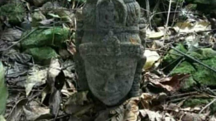 Penemuan arca oleh warga di Pandeglang.