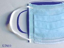 Seniman Ini Sulap Masker Jadi Karya Seni Kreatif