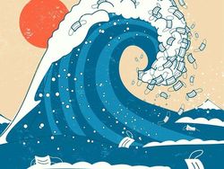 Seniman Ini Sulap Masker Jadi Karya Seni Kreatif