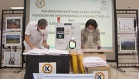 Diketahui, total sumbangan emergency ventilator itu memiliki nilai mencapai Rp 500 juta. Istimewa/Dok. PLN.