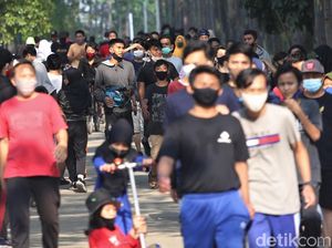 Warga Padati BKT Jelang Jakarta PSBB Total Lagi