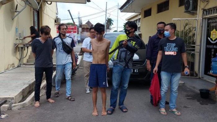 2 terduga begal di Palembang ditangkap (Raja Adil-detikcom)