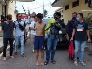 2 Begal Modus Tawuran di Palembang Ditangkap