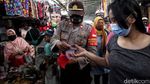 Operasi Tertib Masker Sasar Pasar Muara Angke