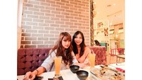 Begitupula dengan momen yang satu ini. Audi Marissa yang memang pencinta Korea ini selalu tertarik dengan makanan khas Korea. Pada momen inipun ia mampir ke restoran Korea yang ada di Indonesia. Foto: Instagram @audimarissa