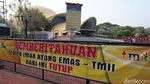 Begini Suasana TMII saat PSBB Total Diterapkan di Jakarta