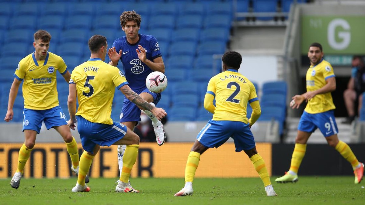 Brighton vs Chelsea akan digelar pada Selasa (15/9) dini hari WIB. (Foto: Steve Bardens/Getty Images)