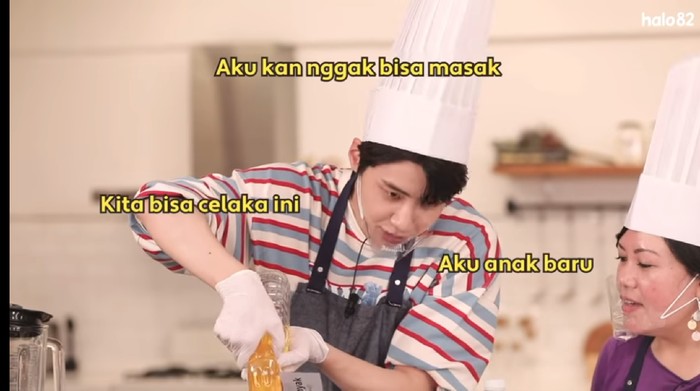 jin hyuk masak sambal goreng ati