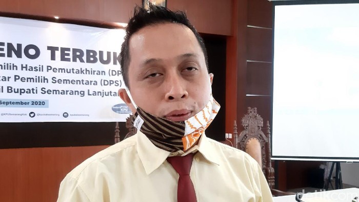 Ketua KPU Kabupaten Semarang, Maskup Asyadi.