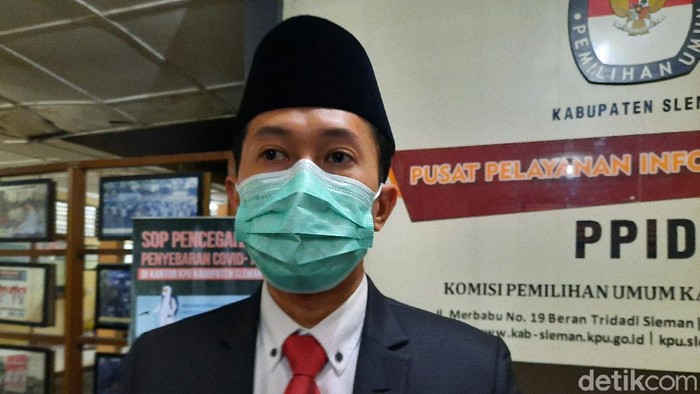 Ketua KPU Sleman Trapsi Haryadi