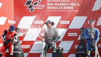 Rider Petronas Yamaha SRT itu keluar sebagai pemenang, dengan catatan waktu 42 menit 02.272 detik. Morbidelli mengasapi Francesco Pecco Bagnaia (Pramac Ducati) serta Joan Mir (Suzuki), yang berada di peringkat kedua dan ketiga.  