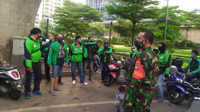 Operasi yustisi di Tebet, Jaksel