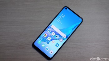 Punya bentangan layar 6,5 inch dengan resolusi HD+ Foto: Adi Fida Rahman/detikINET