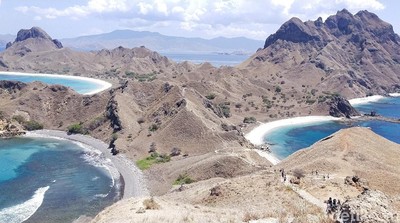 Foto: Pulau Padar yang Bikin Kangen Liburan