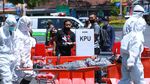 Foto Simulasi Pilkada di Tengah Pandemi COVID-19