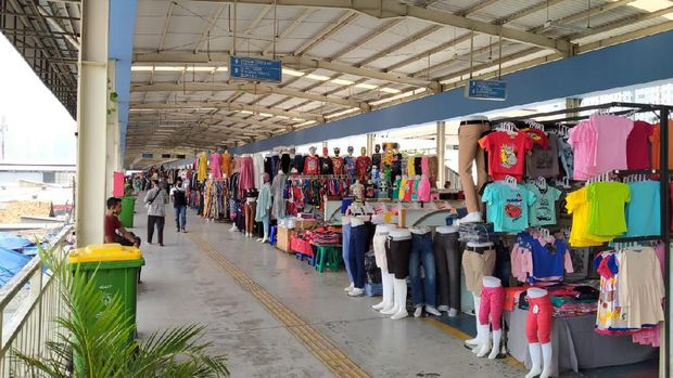 Suasana di Pasar Tanag Abang