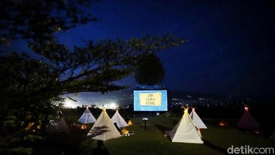 Di Bandung, Bisa Nonton Film dalam Tenda di Bawah Bintang-bintang
