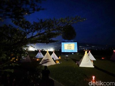 Di Bandung, Bisa Nonton Film dalam Tenda di Bawah Bintang-bintang
