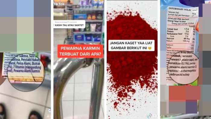 Viral pewarna makanan karmin dari serangga Viral pewarna makanan karmin dari serangga