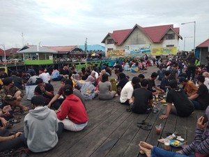 Wisata Bontang Kuala Kaltim Padat, Pengunjung Abai Protokol Kesehatan