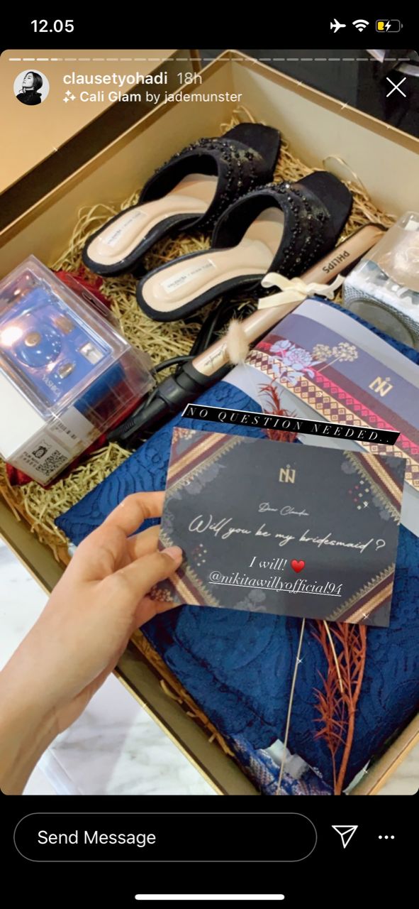 Box Bridesmaid Nikita Willy