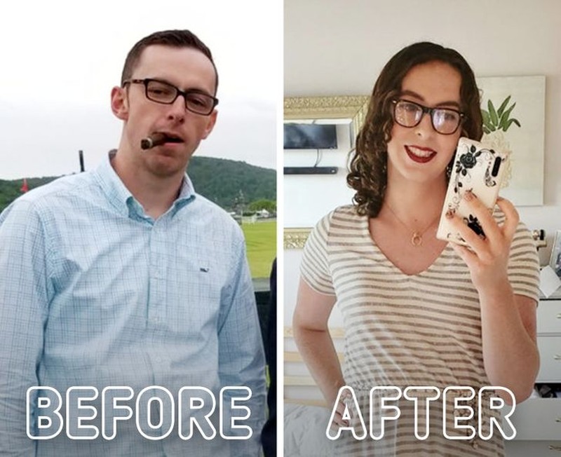fotoinet transformasi before after gender