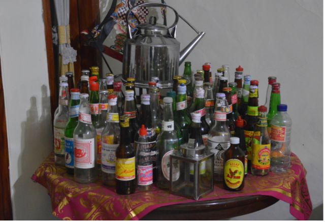Hobi koleksi botol makanan dan minuman