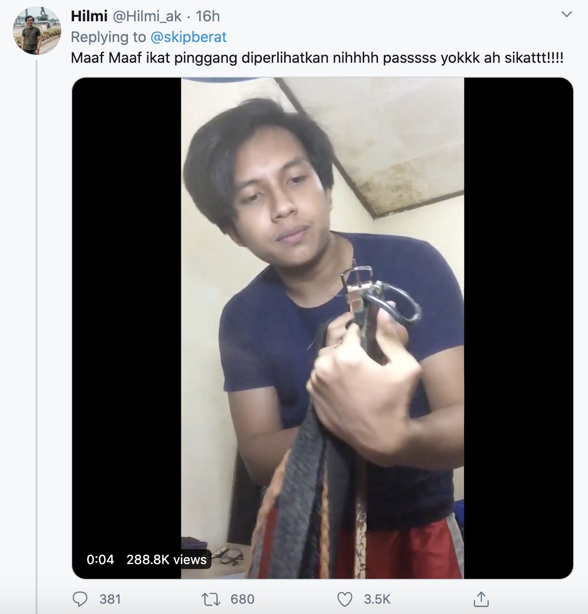 Ikat Pinggang Unesa