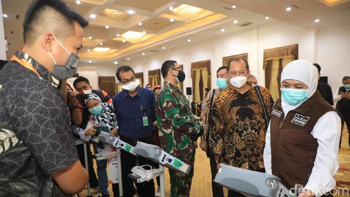 Jatim mendapat bantuan 210 ventilator